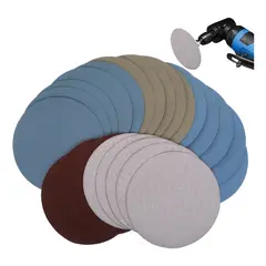 KUANGYE - 15 Lijas Pulir Con Velcro 125mm 1000 2000 3000 4000 5000