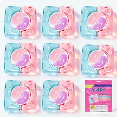 AILEDA - Detergente En Capsulas Premium Para Viajes 8 Unidades Cítricos y frutas Dopack