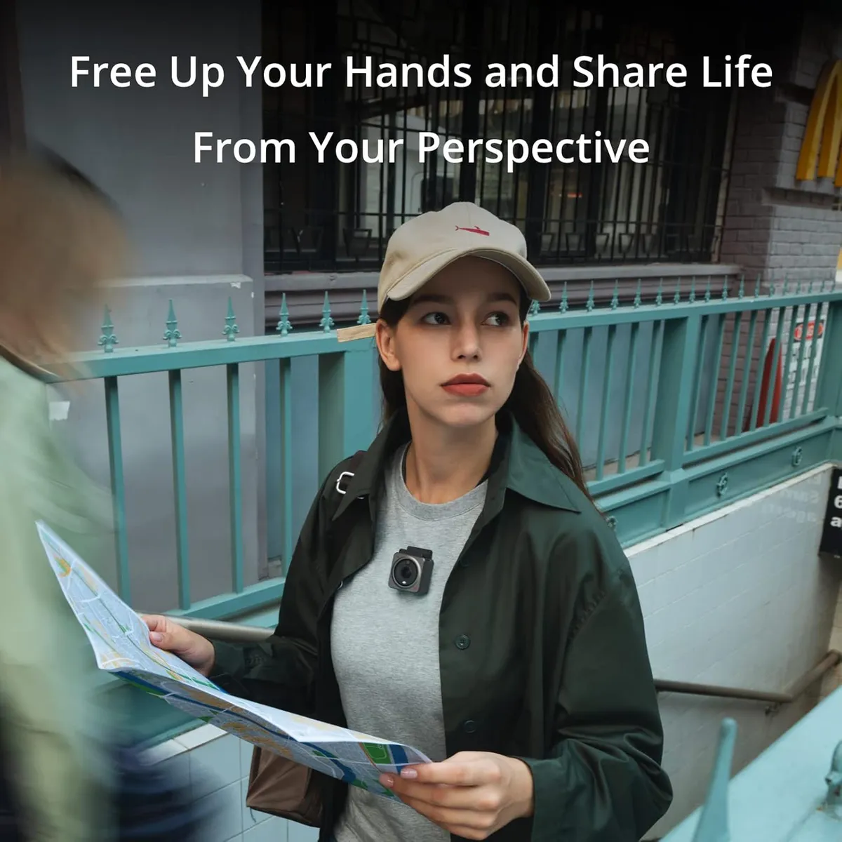 DJI - Cámara Deportiva dji Action 2 4K Dual Screen - Reacondicionado