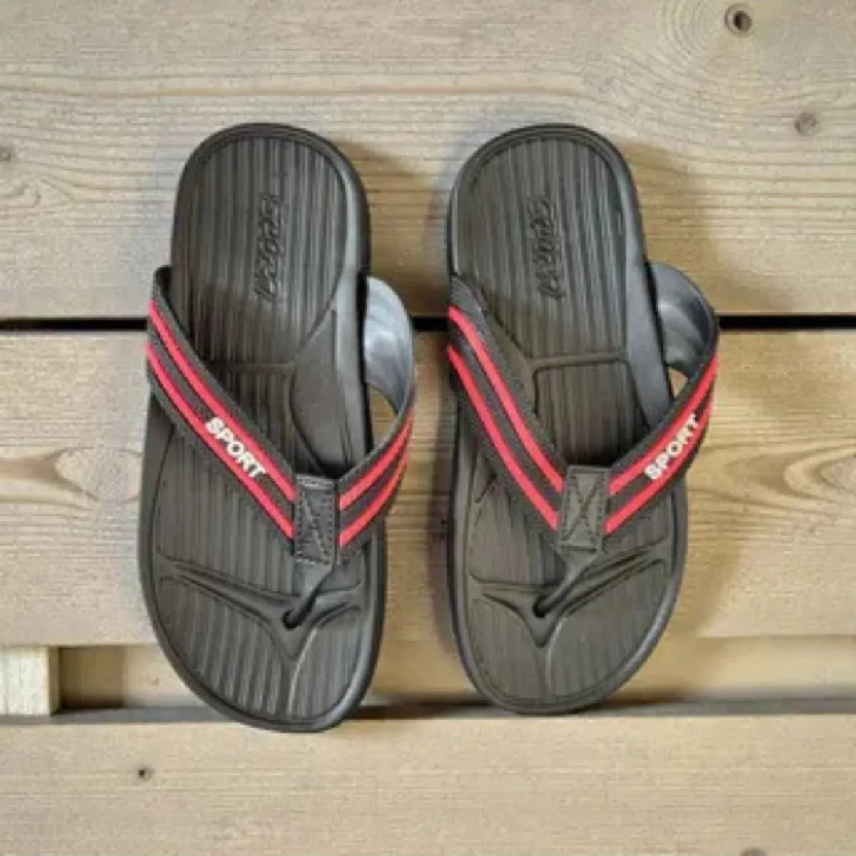 LOOK SHOP - Chalas Hombres Hawaianas Goma Suela Extra Confortable Ducha 144