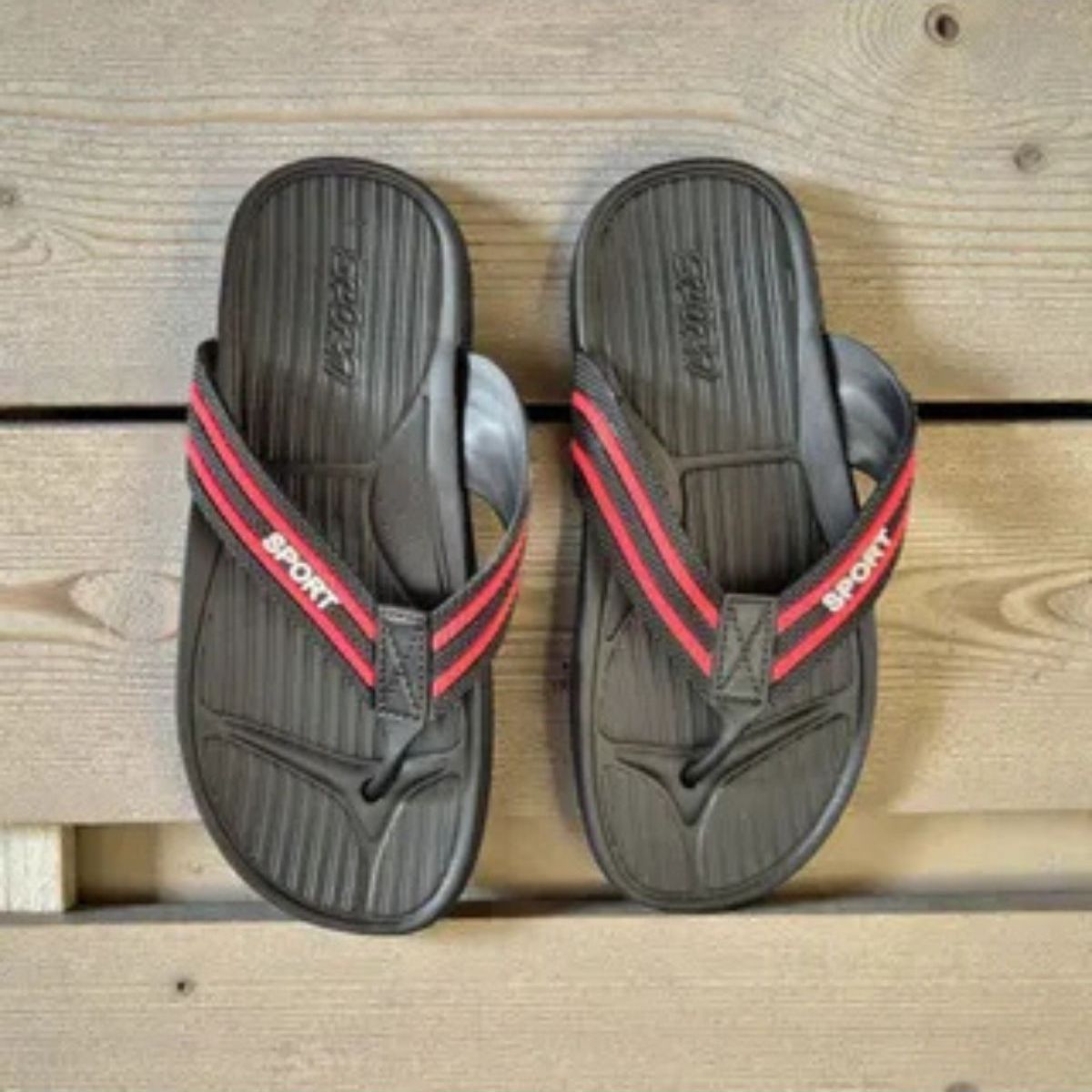 LOOK SHOP - Chalas Hombres Hawaianas Goma Suela Extra Confortable Ducha 144