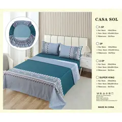 GENERICO - JUEGO DE SABANAS 100% ALGODON SUAVES Y CÁLIDAS