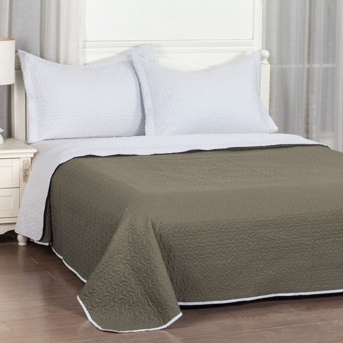 CLEMS - Cobertor Quilt Reversible King 280x260cm