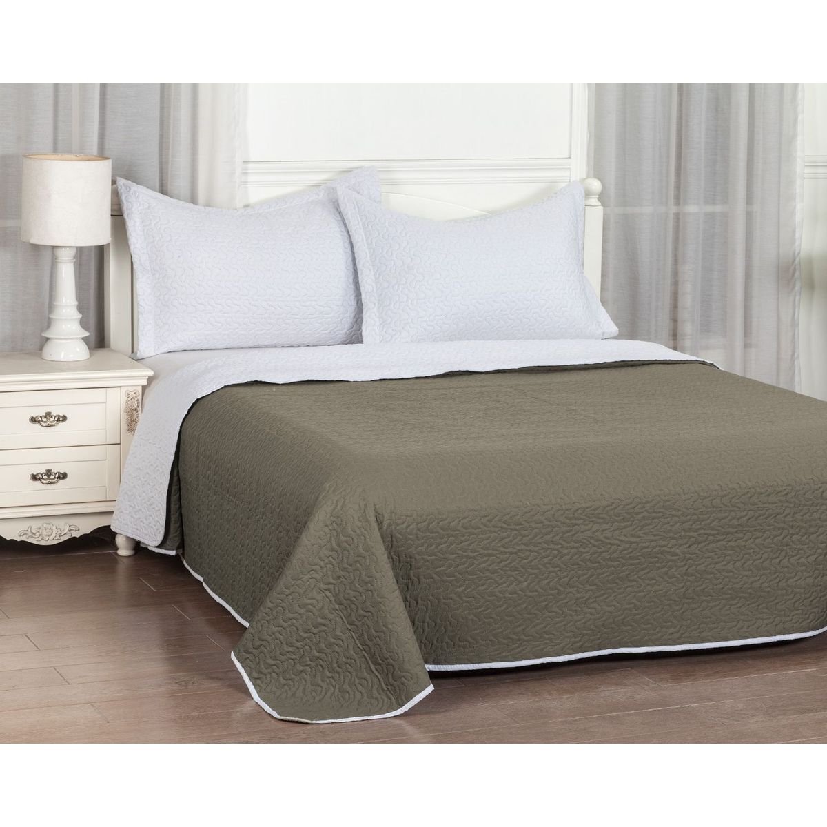 CLEMS - Cobertor Quilt Reversible King 280x260cm
