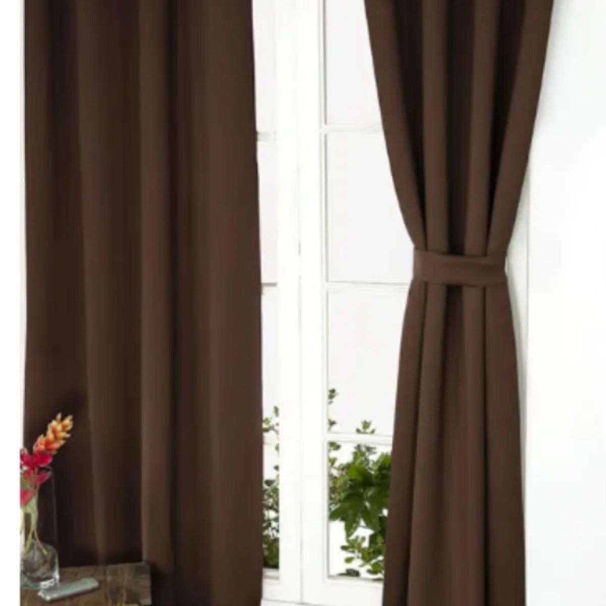DORAL - Set Cortina Térmica Blackout Victoria 140x220 cafe