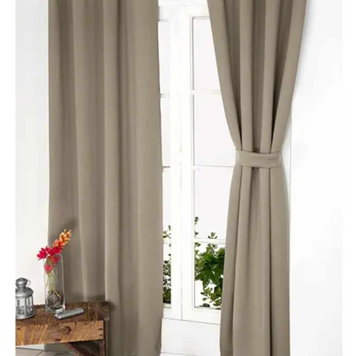 DORAL - Set Cortina Térmica Blackout Victoria 140x220 taupe