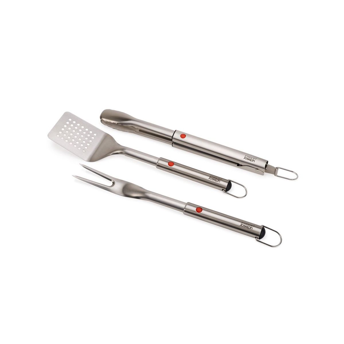 JOSEPH JOSEPH - Set Parrilla Joseph Joseph Grill Out Acero Inoxidable 3 Unid