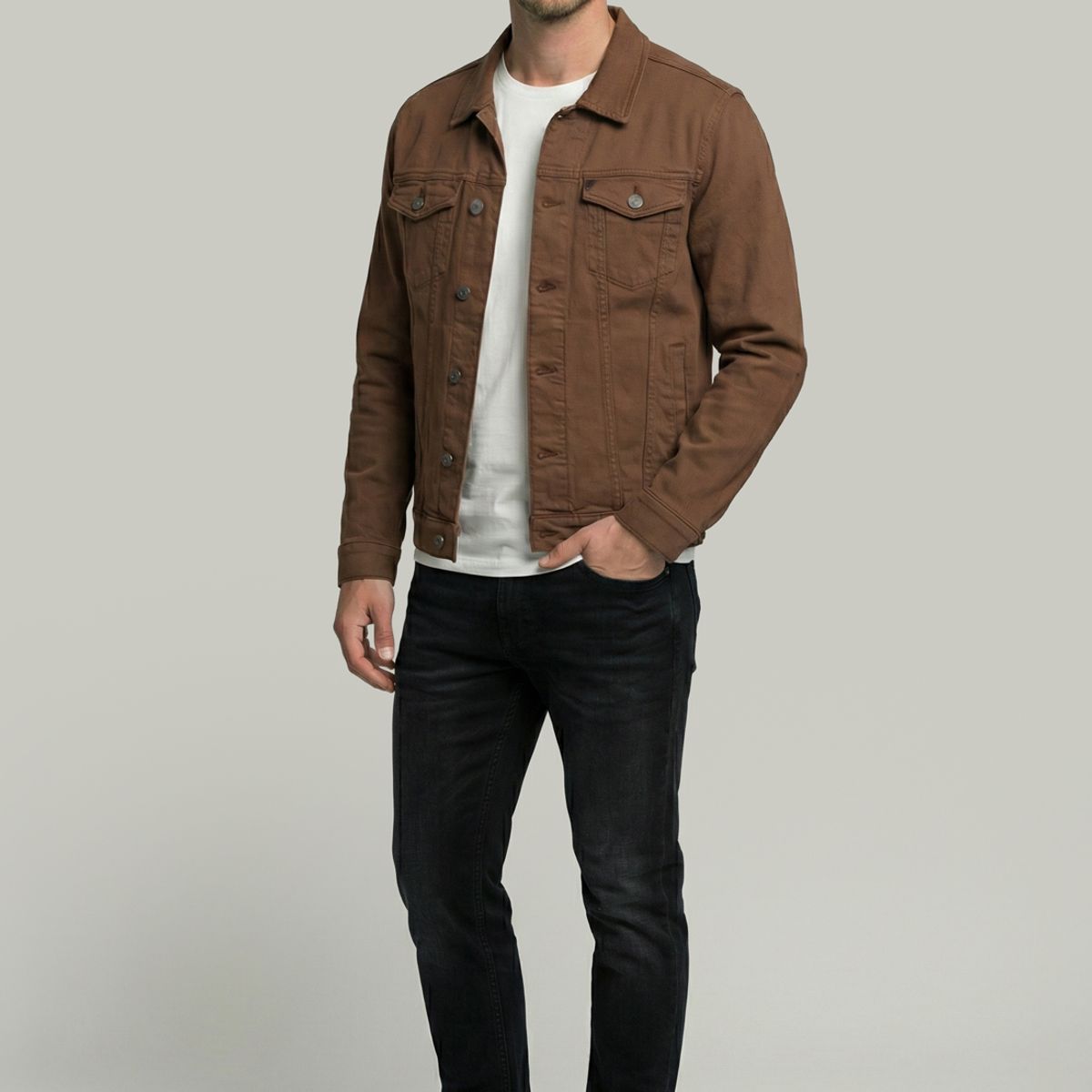 NEW MAN - Trucker Cranc Mocha New Man