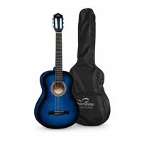 Guitarra Clásica 8455 Infantil 30” Azul + Funda Protectora
