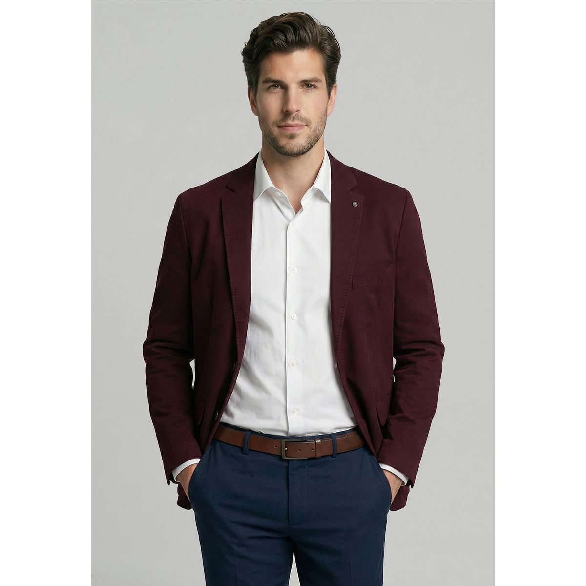 FEROUCH - Blazer Stanford Burgundy Ferouch