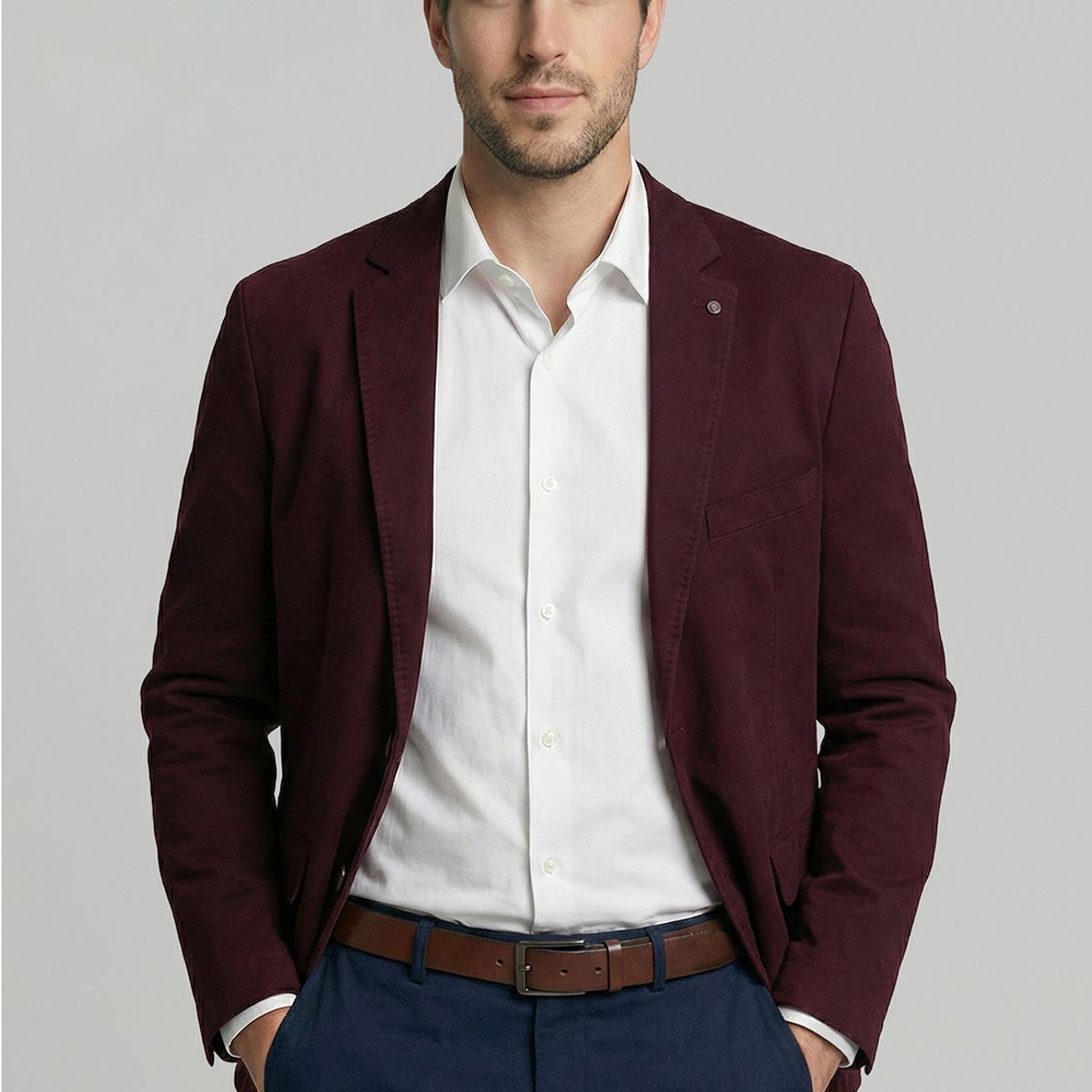 FEROUCH - Blazer Stanford Burgundy Ferouch