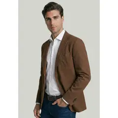 NEW MAN - Blazer Toulouse Mocha