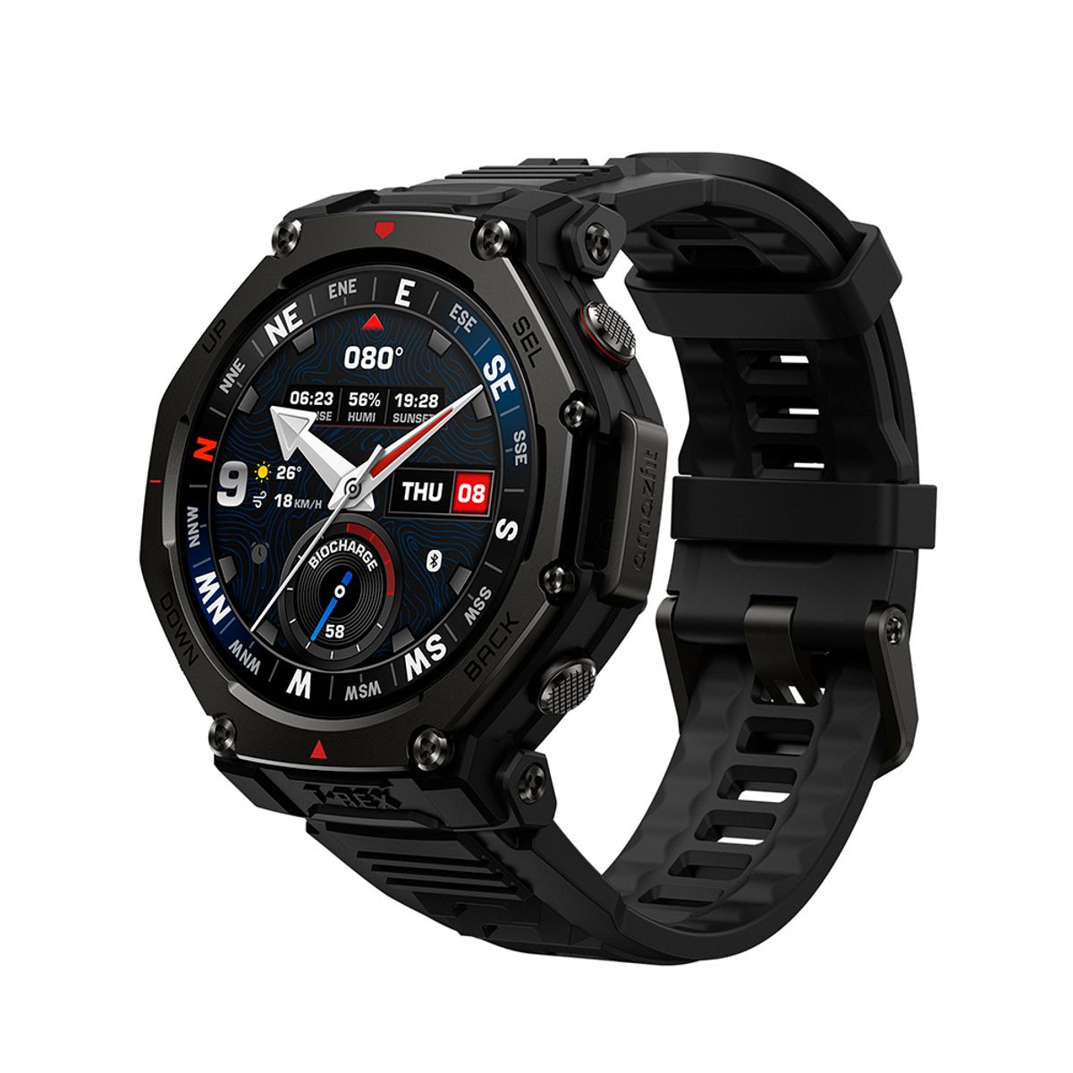 AMAZFIT - Reloj Inteligente T-REX 3 Pro Amazfit Black