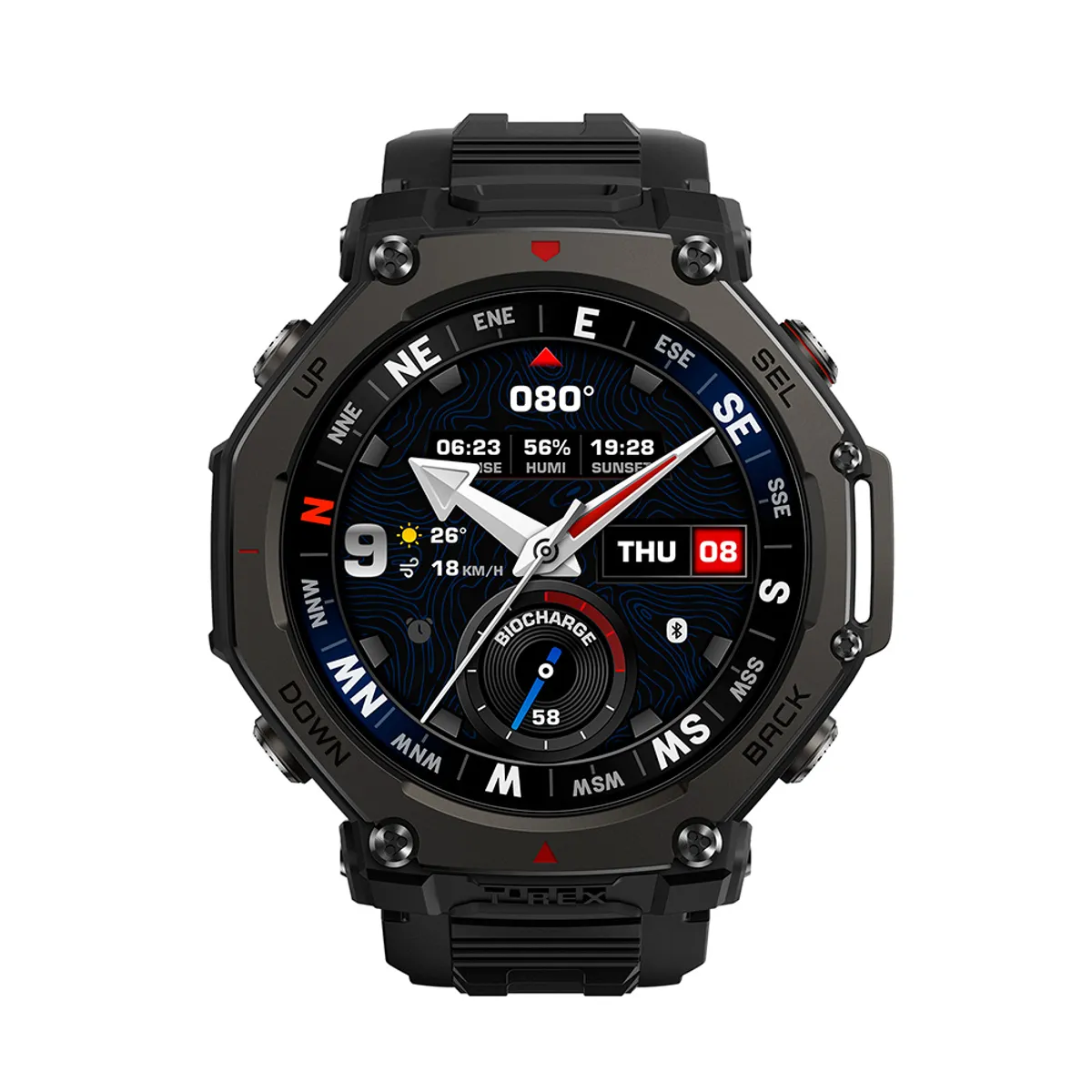 AMAZFIT - Reloj Inteligente T-REX 3 Pro Amazfit Black