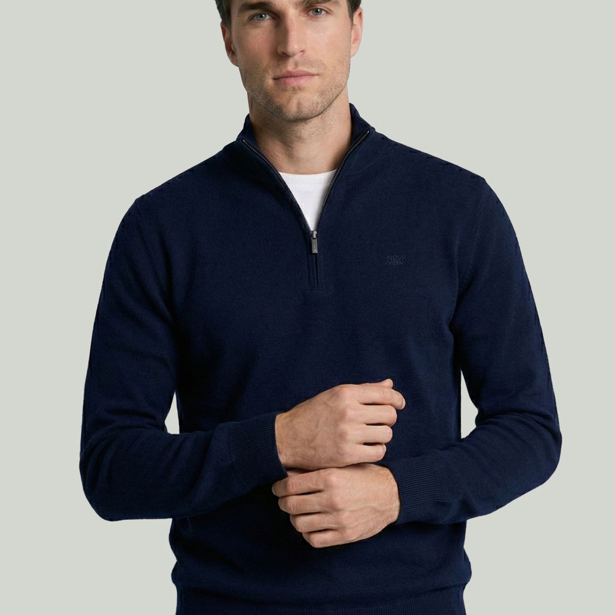 NEW MAN - Sweater Ledesma Navy New Man