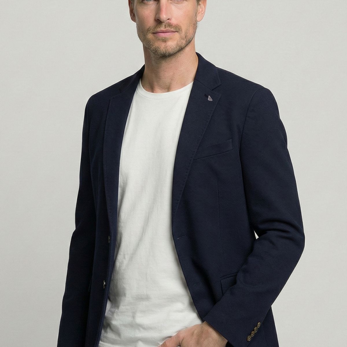 NEW MAN - Blazer Toulouse Marine New Man