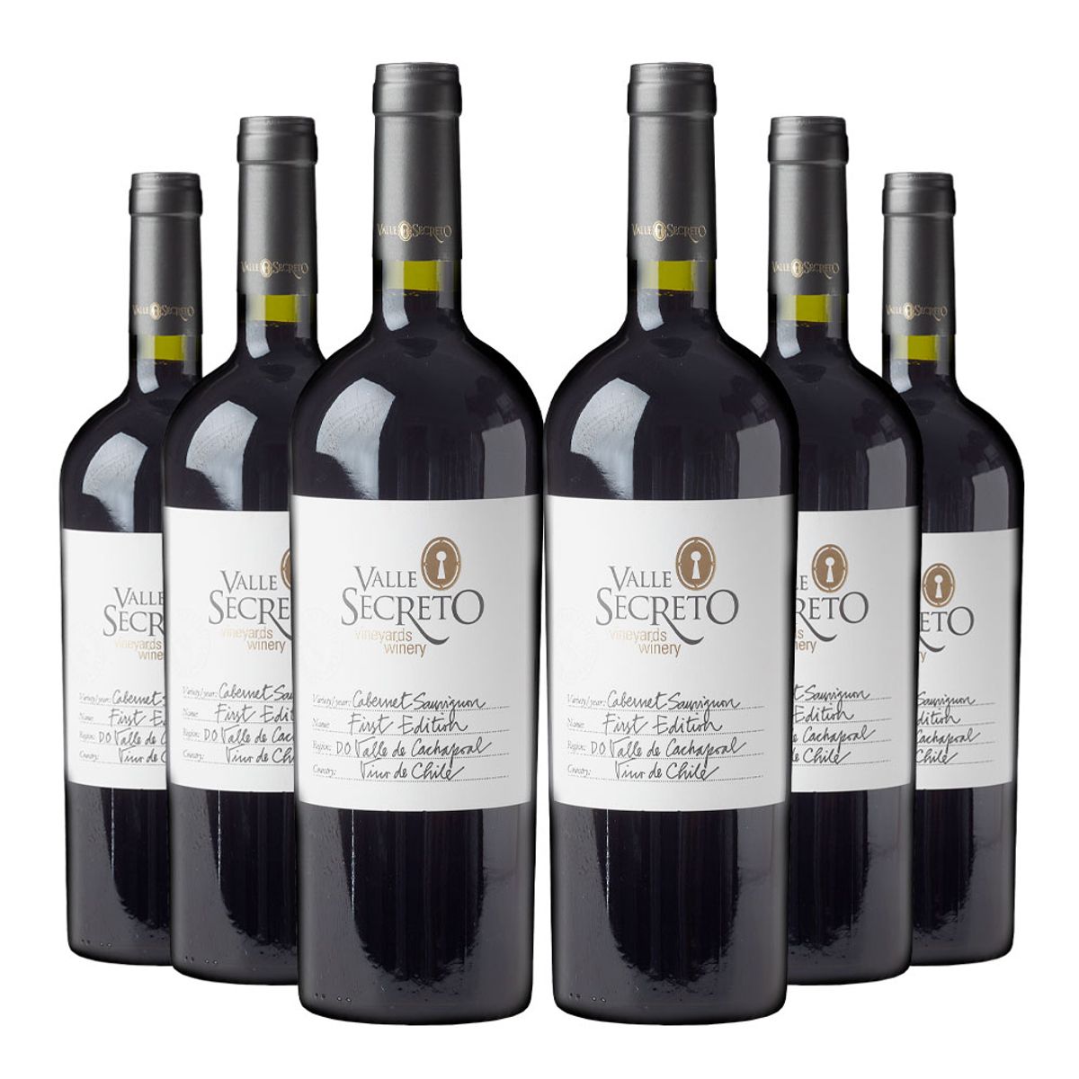 VALLE SECRETO - 6 Vinos Valle Secreto First Edition Cabernet Sauvignon