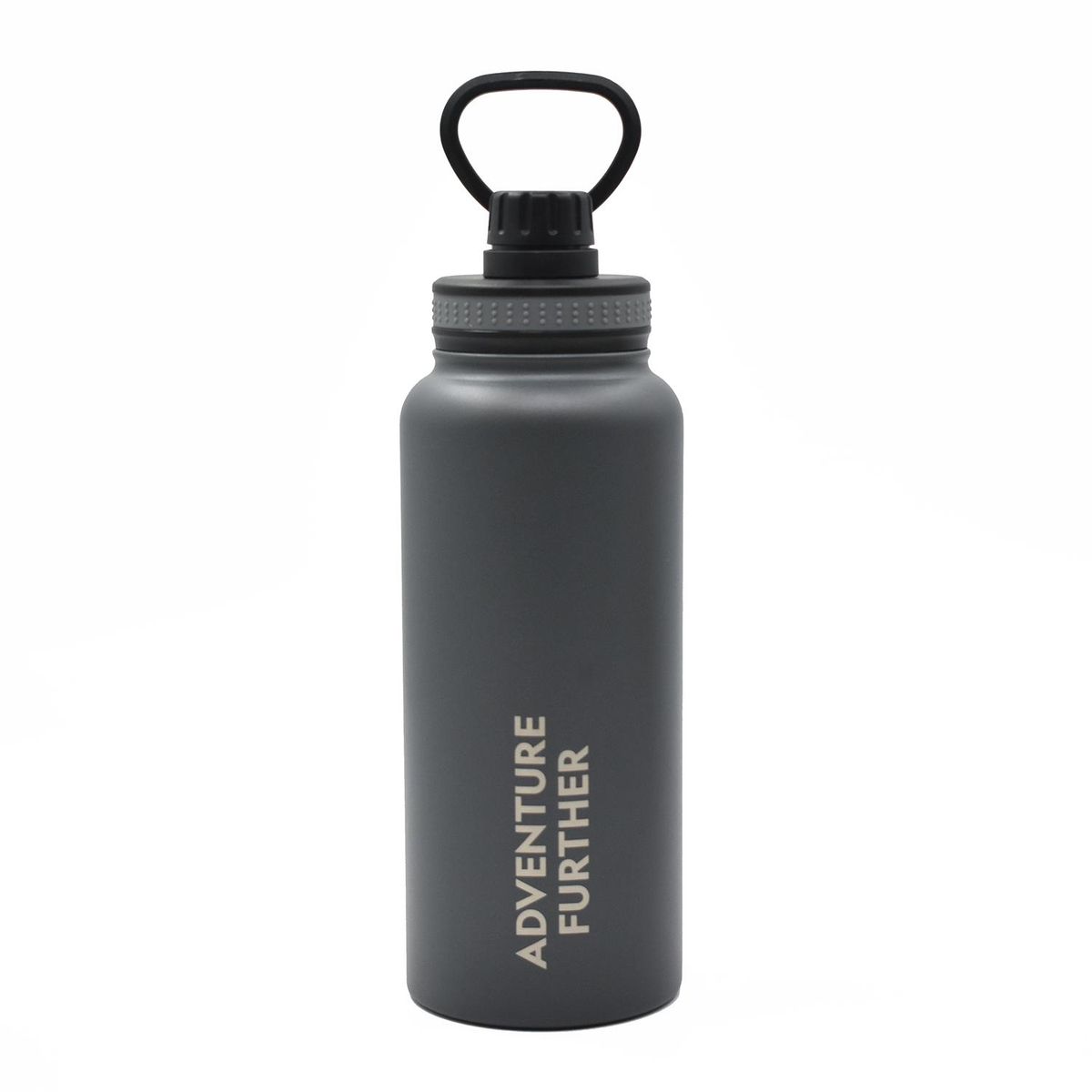 NATIONAL GEOGRAPHIC - Botella Metálica Térmica Insulada 1lt Gris Nat Geo