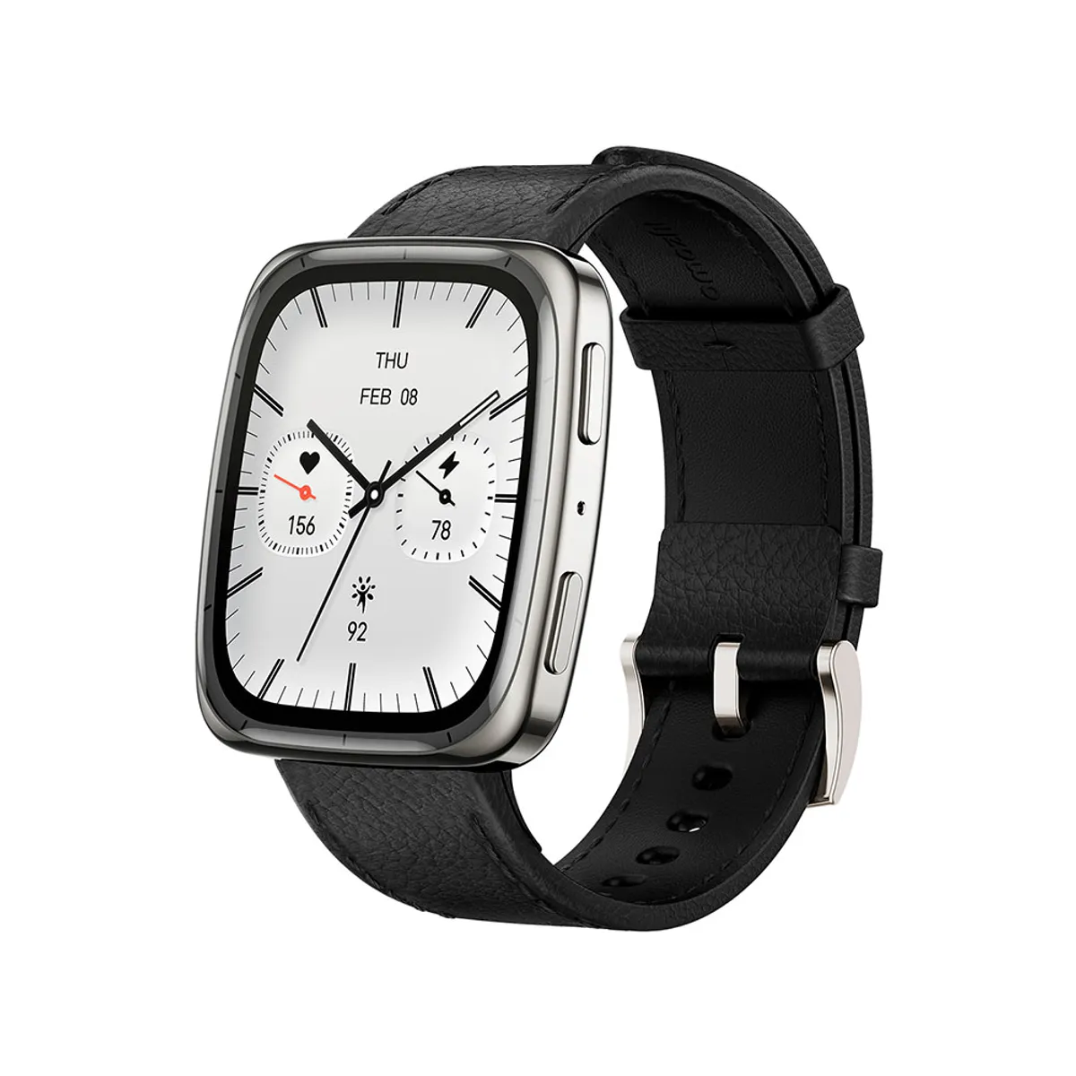 AMAZFIT - Reloj Inteligente Active 2S Amazfit Black Leather