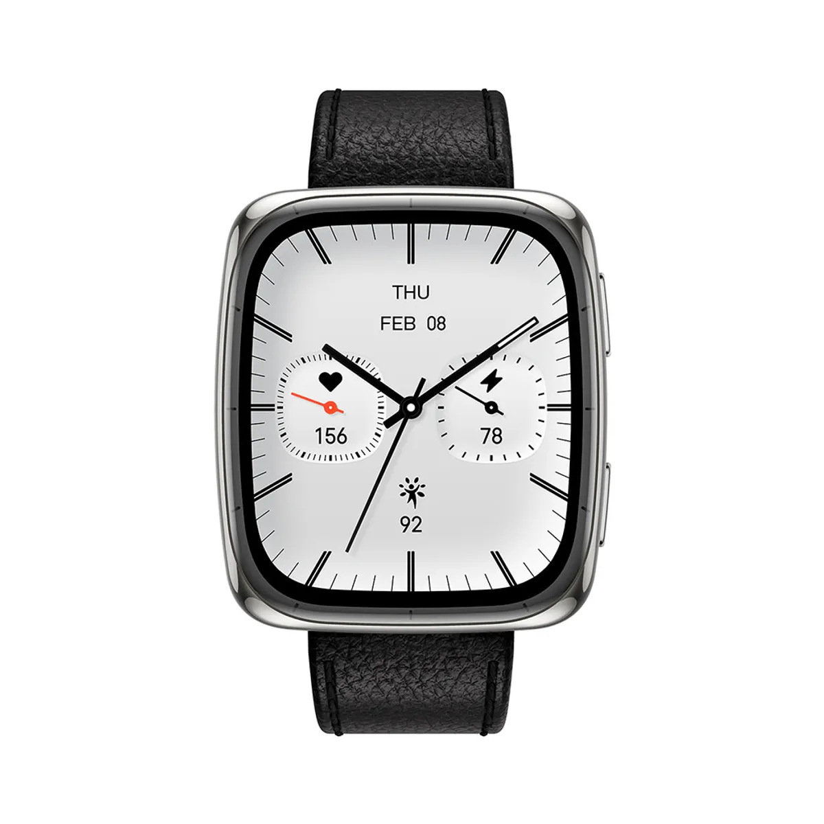 AMAZFIT - Reloj Inteligente Active 2S Amazfit Black Leather