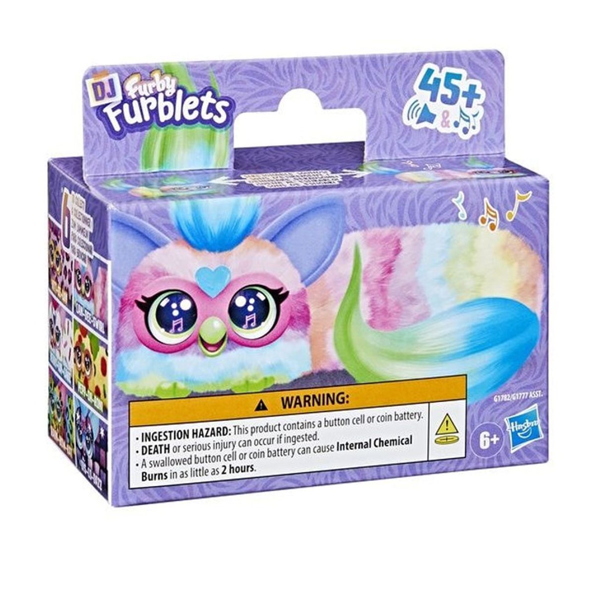 FURBY - Miniamigo interactivo furby furblets dj - can-dee-swirl