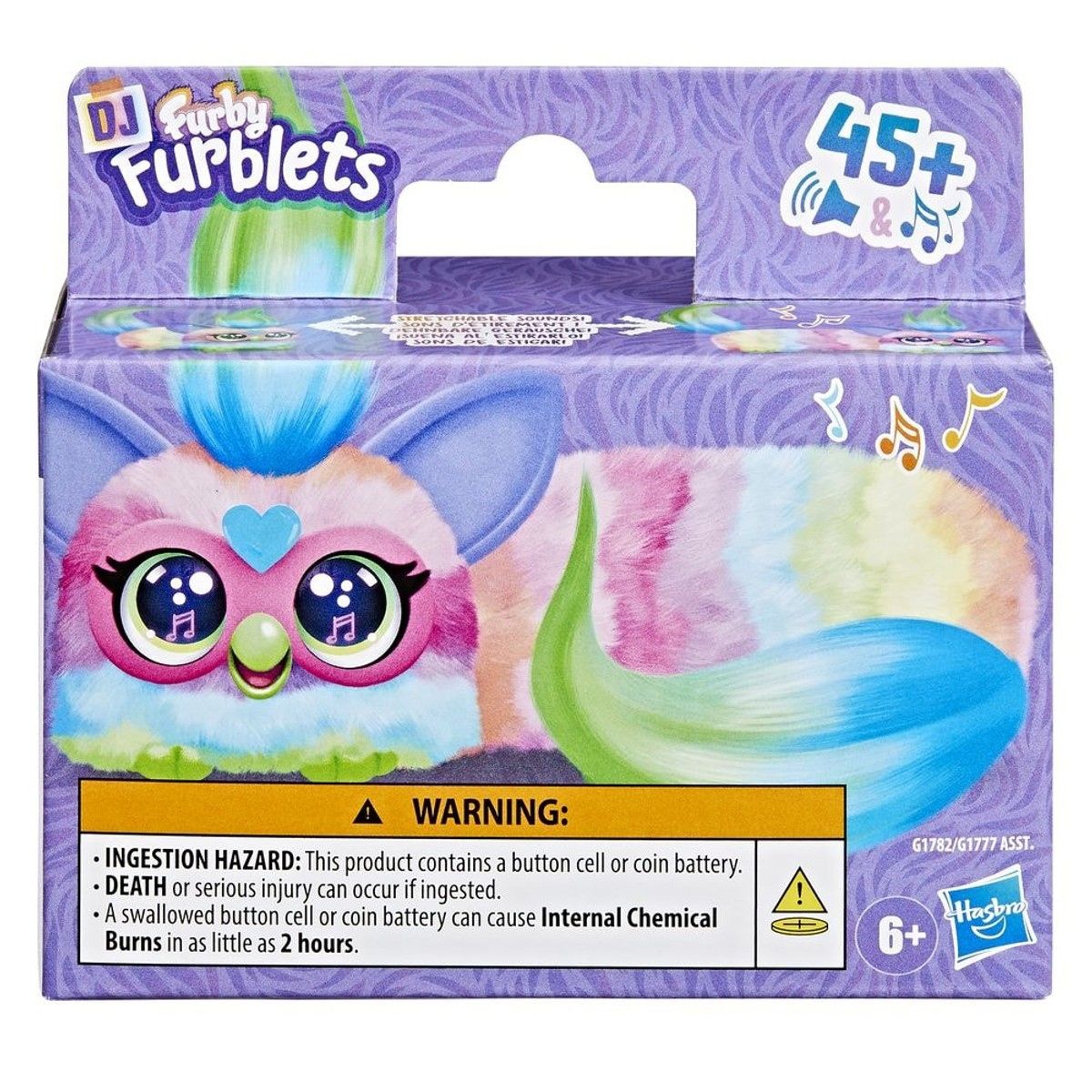 FURBY - Miniamigo interactivo furby furblets dj - can-dee-swirl