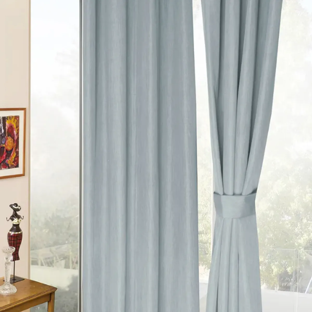 DORAL - Set Cortina Térmica Blackout melbourne 140x220 gris