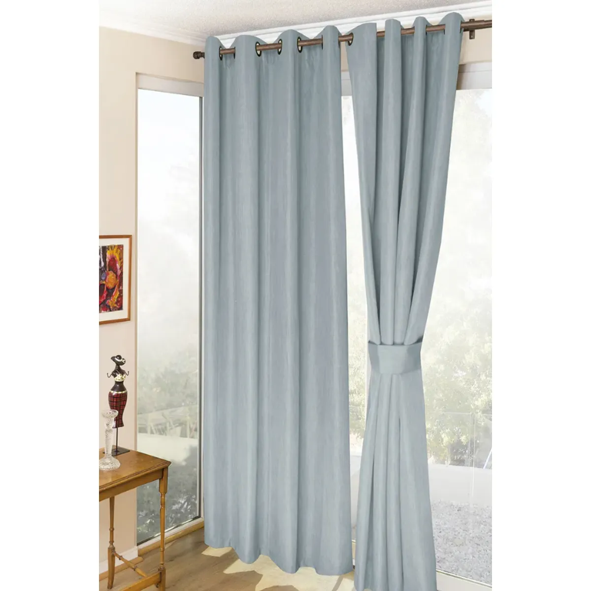 DORAL - Set Cortina Térmica Blackout melbourne 140x220 gris