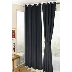 DORAL - Set Cortina Térmica Blackout melbourne 140x220 negro