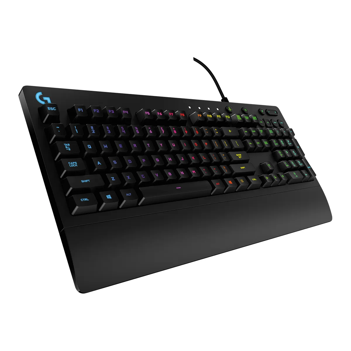 LOGITECH - Teclado Logitech G213 Rgb Gaming Qwerty Negro
