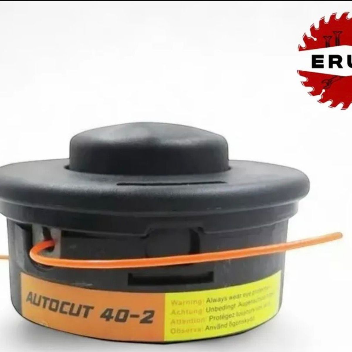 ERUX - Trimmer Cabezal Para Desmalezadora 40-2 Negro