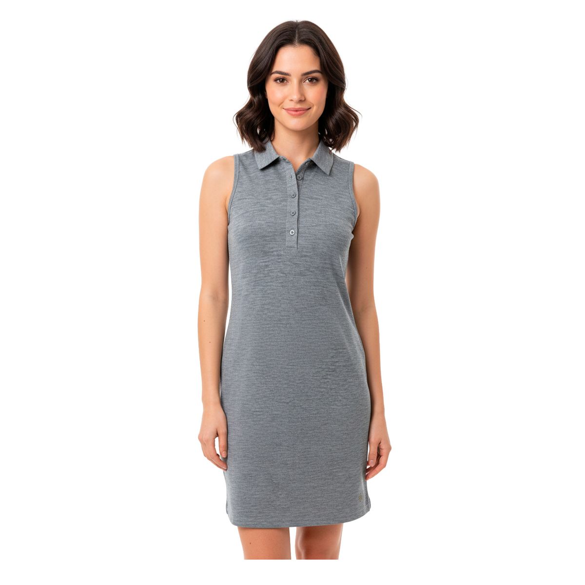 ANDESLAND OUTDOOR APPAREL - Vestido Deportivo Con Cuello Light Bare Mujer
