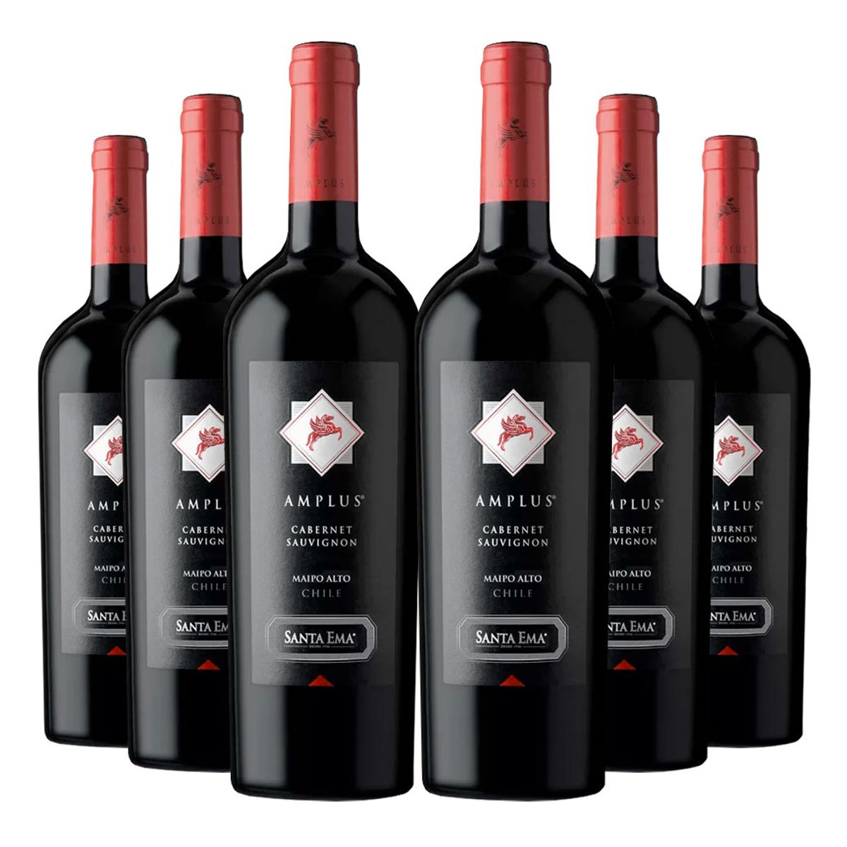 SANTA EMA - 6 Vinos Santa Ema Amplus Caberent Sauvignon