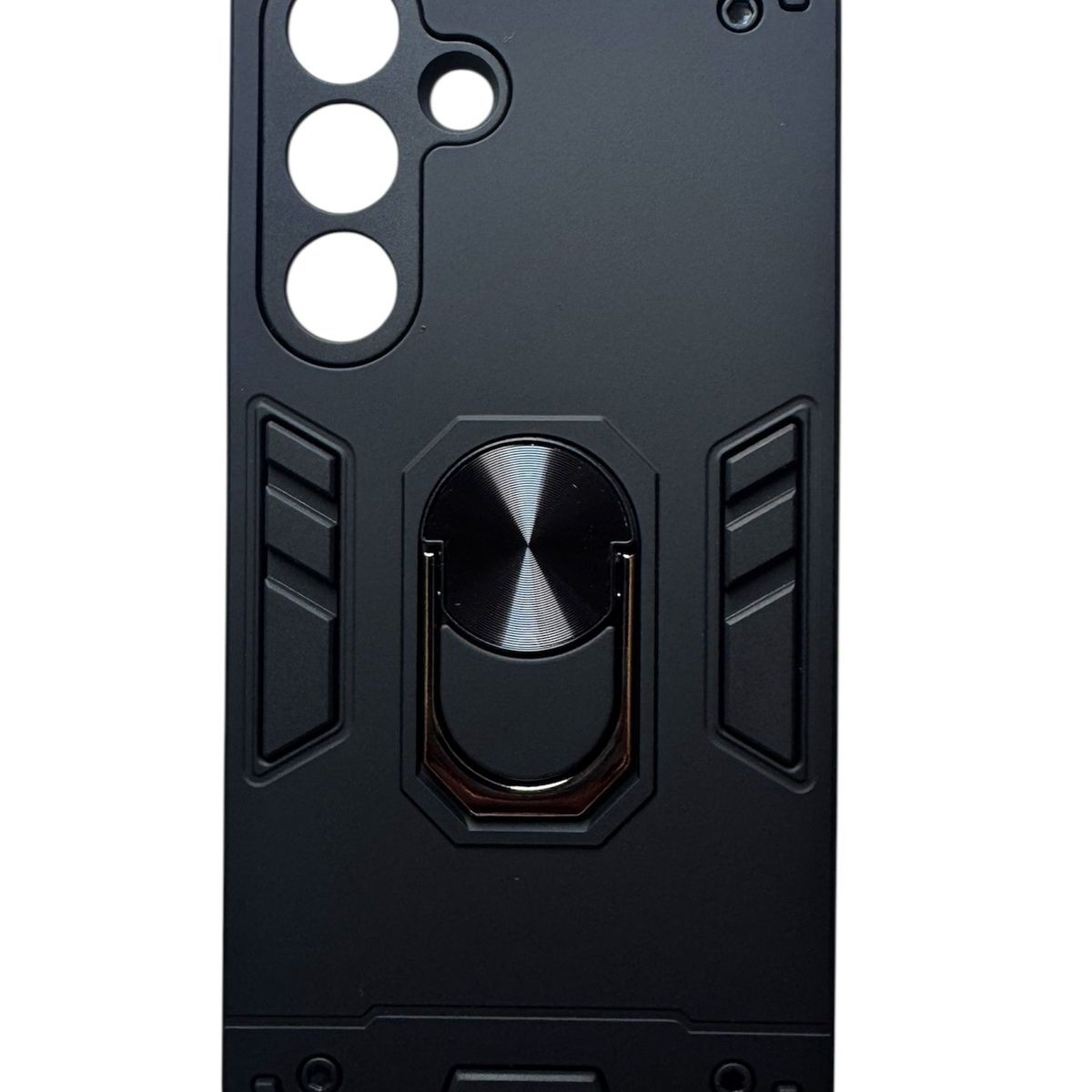 GENERICO - Carcasa Armor Anillo Para Samsung S25 Fe - Negro