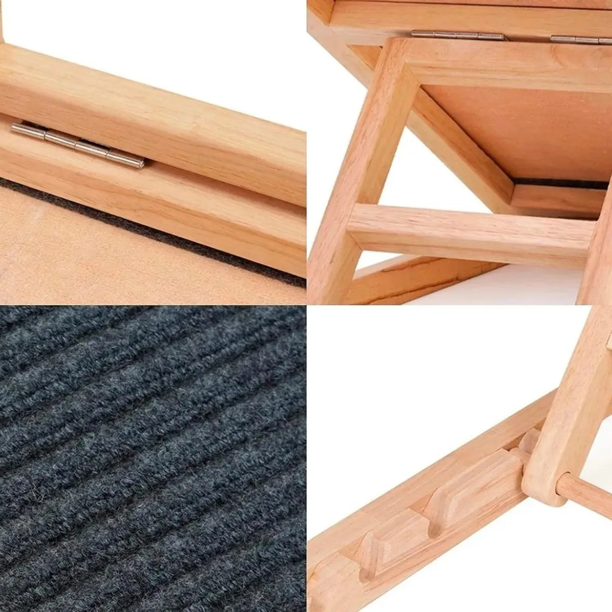GENERICO - Rampa Plegable De Madera Para Mascotas Perros Gatos
