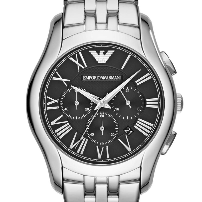 Reloj Hombre Cronometro AR1786 Plateado TALLA UNICA