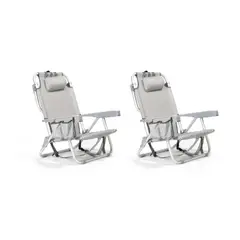 DRYHOOD - Pack 2 Sillas De Playa Traveler