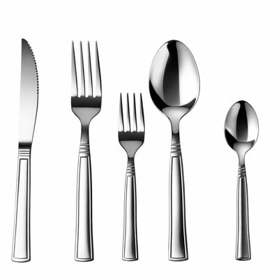 Imagen 2 del producto Set Cuchilleria Cubiertos de Mesa 30 Piezas Barcelona Premiun