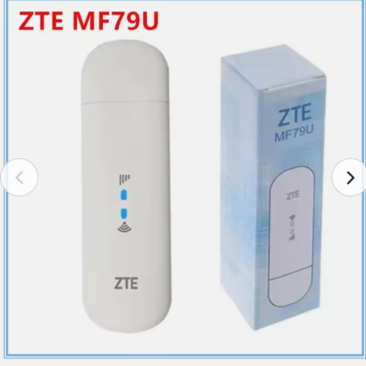 ZTE - Módem Usb Wi-fi Zte Mf79u Blanco NUEVO