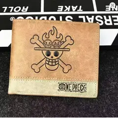 GENERICO - Tarjetero Billetera One Piece Portgas D. Ace Fuego Anime