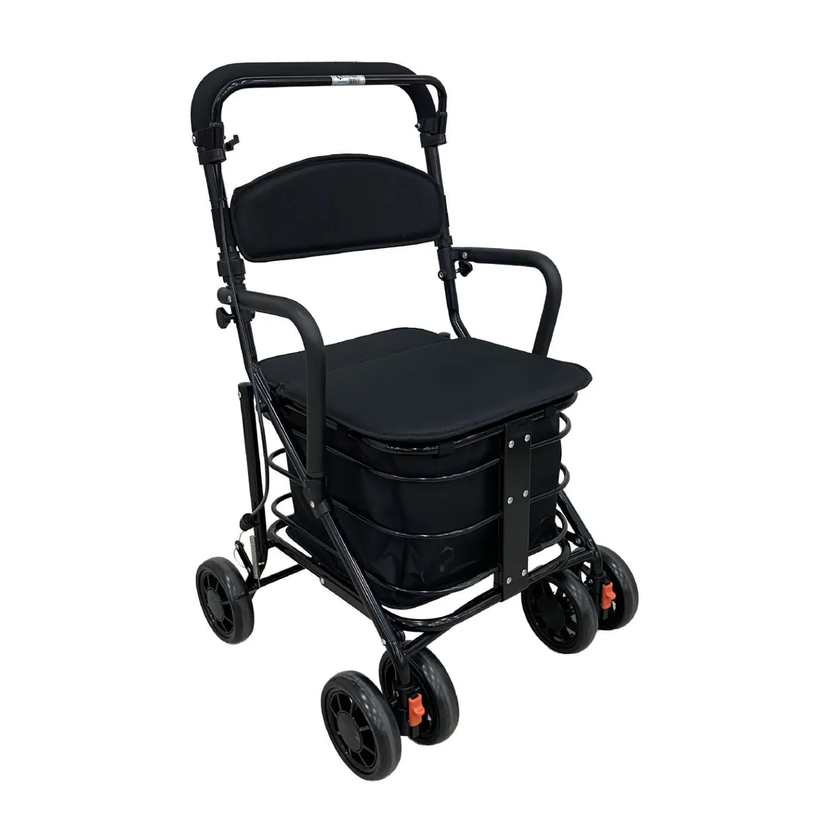 GLOMED - Andador Burrito Ortopédico 3 en 1 Asiento Carrito y Canasto