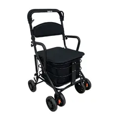 GLOMED - Carrito Burrito Andador con Asiento y Canasto