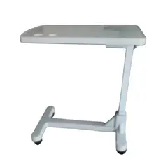GLOMED - Mesa Con Ruedas Para Cama Clínica Pro ABS 82X45 cm