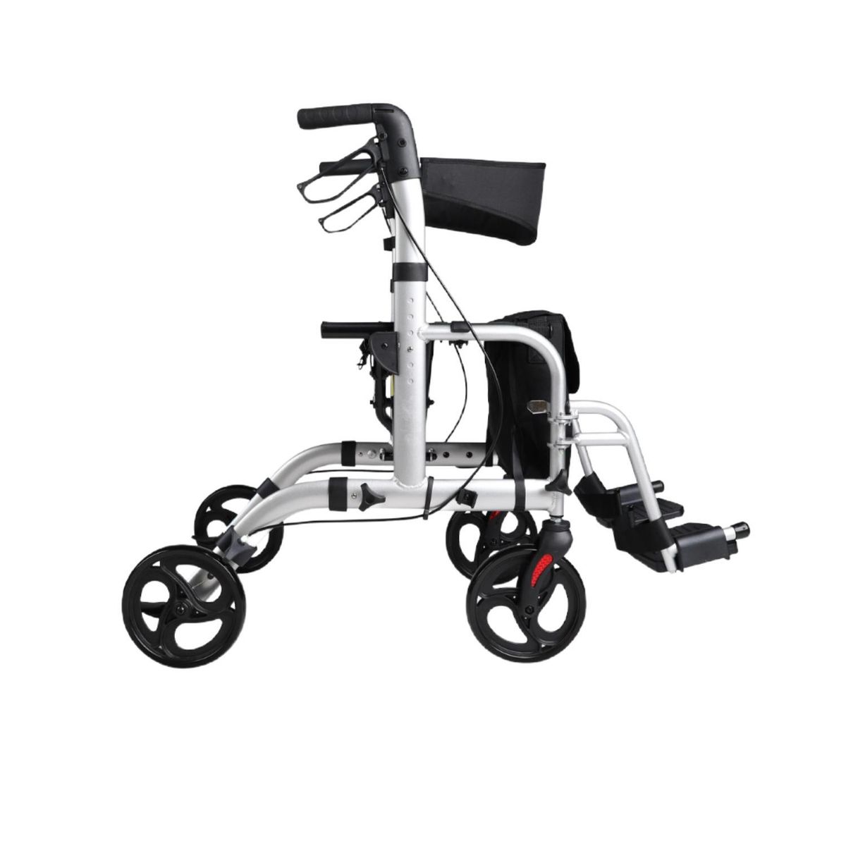 GLOMED - Andador Burro Ortopédico Rolller Asiento y Reposapiés
