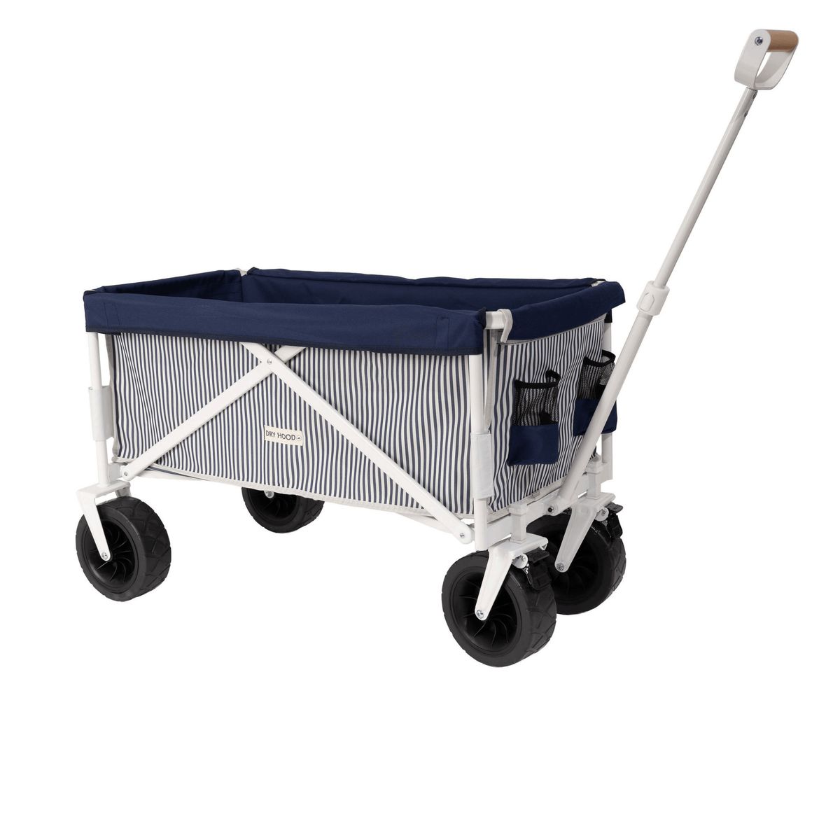 DRYHOOD - Carrito de Playa Discovery Azul Líneas DryHood