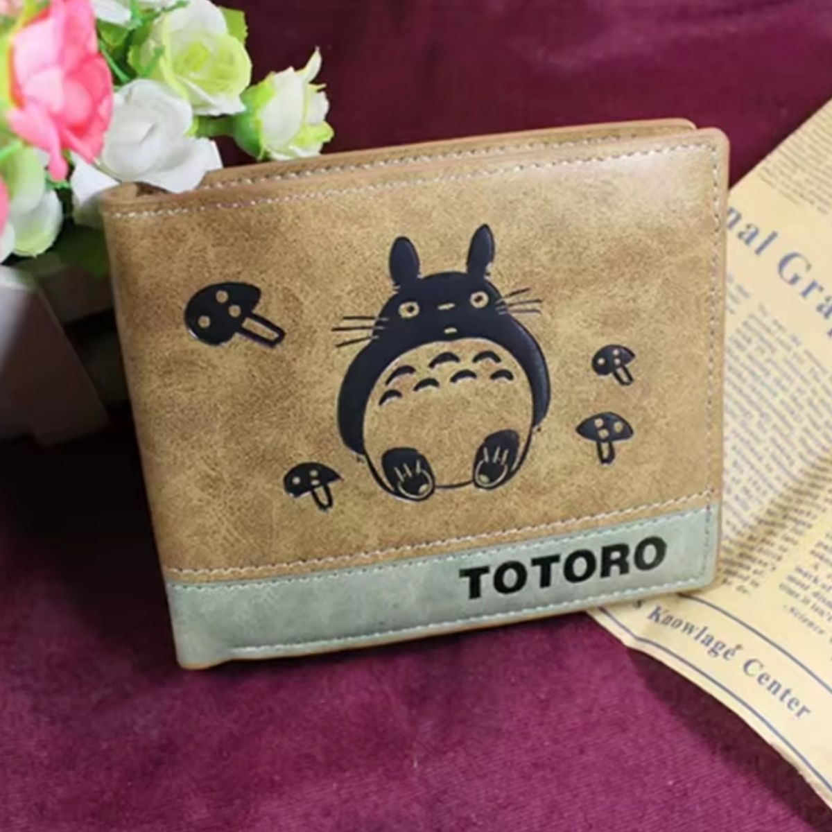 GENERICO - Tarjetero Billetera Totoro Ghibli Regalo Anime