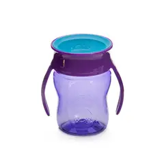 WOW CUP - Vaso Antiderrame Baby Tritan 207 ml - Morado -