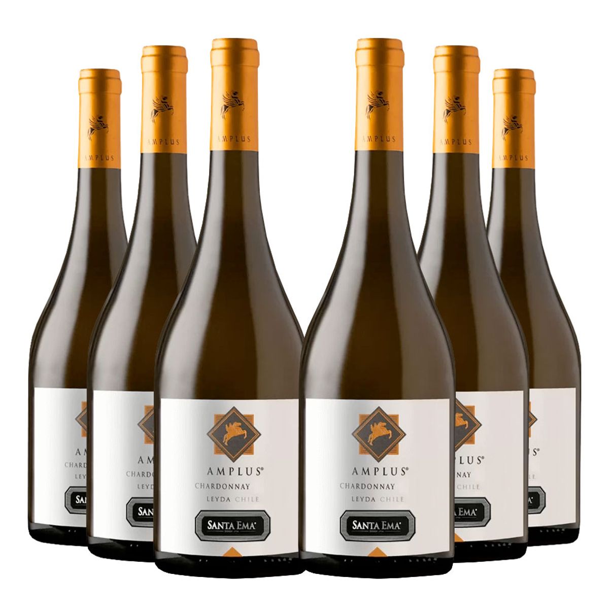 SANTA EMA - 6 Vinos Santa Ema Amplus Chardonnay
