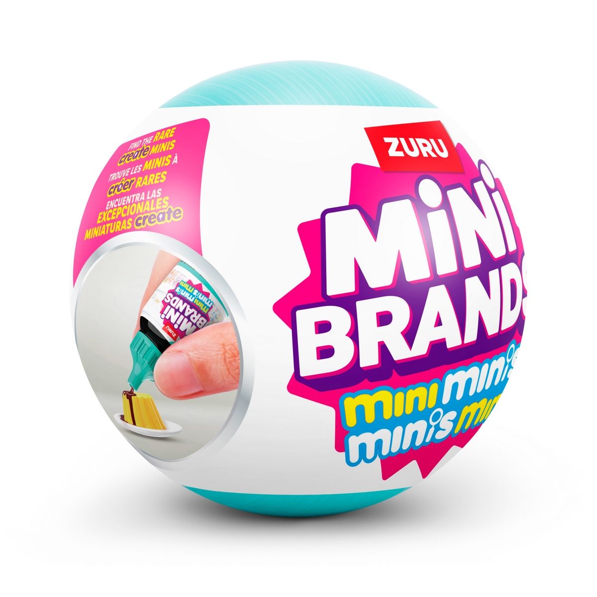 ANSALDO - Bola Mini Brands Con 5 Sorpresas Fill The Fridge