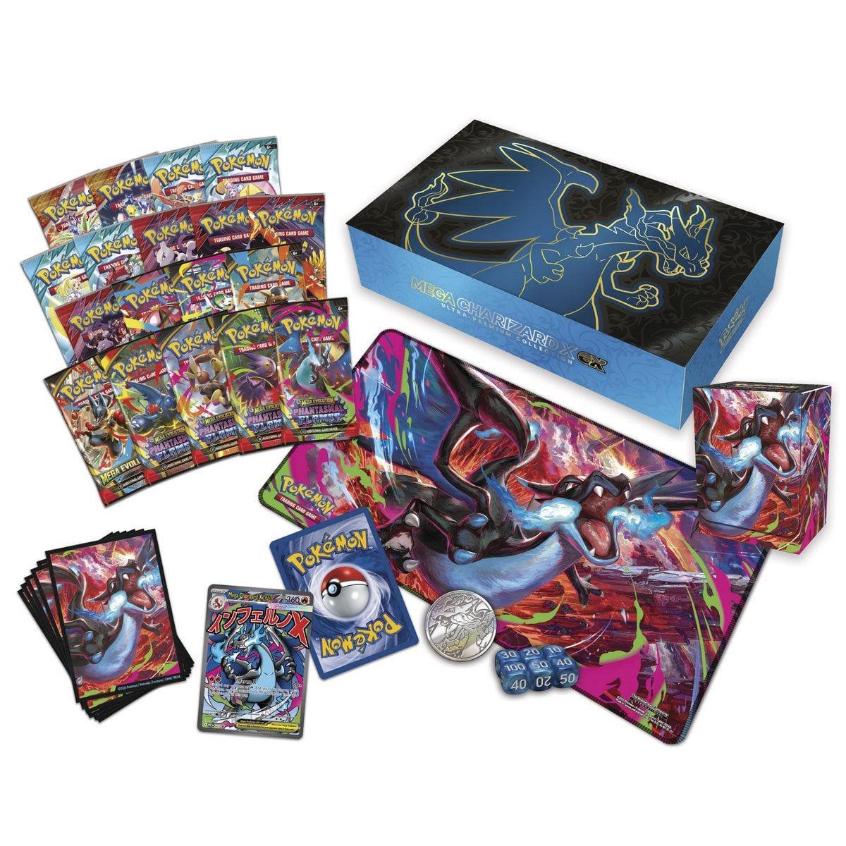 POKEMON - Pokémon Tcg Mega Charizard X Ex Ultra Collection Inglés